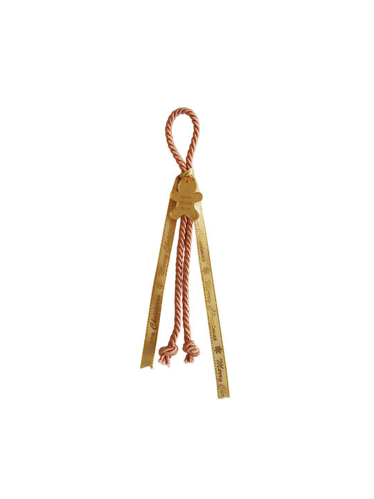 Jeenie Handmade Hanging Lucky Charm with Wishes Gold 20cm 1pcs