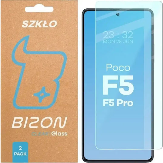 Bizon 0.33mm Tempered Glass 2τμχ (Poco F5)