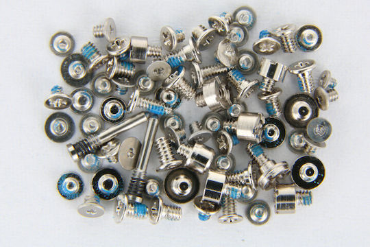 Full Set Screws Iphone 12 Pro Max Silver New Premium
