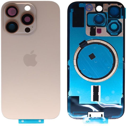 Καπάκι Μπαταρίας Χρυσό για Apple iPhone 16 Pro