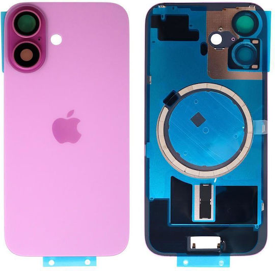 Καπάκι Μπαταρίας Ροζ για Apple iPhone 16