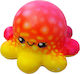 Oktopus Quetschbar Squishy Rot