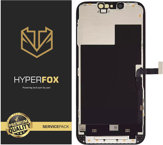 Hyperfox Οθόνη OLED mit Touch-Mechanismus für iPhone 13 (Schwarz)