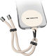 Sbs Case Me Neck Strap Lanyard Patch Smartphones Peach