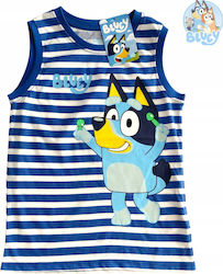 Bluey Kids' Undershirt Tank Top Blue