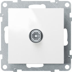 Suno End TV-Antennensteckdose 1.5db Weiße 721164