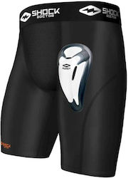 Shock Doctor Core Compression Short Bioflex Cross Protection Black Medium