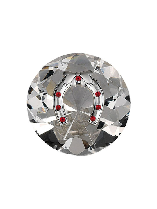 Kalliopi Silver Lucky Charm Horseshoe White 8x8cm 1pcs Kalliopi Silver Lucky Charm Horseshoe White 8x8cm 1pcs