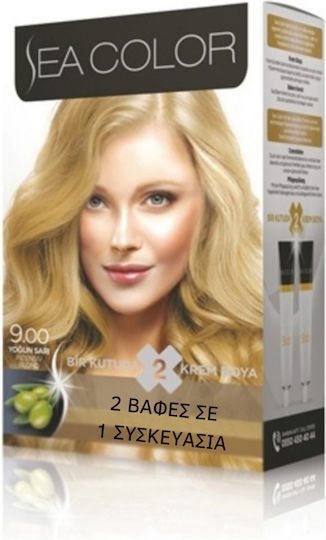 Sea Color Βαφή Μαλλιών 9.00 Intense Blonde