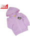 Kinderstrickjacke Baumwolle Rosa