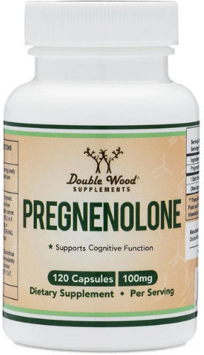 Double Wood Pregnenolone 50mg Ειδικό Συμπλήρωμα Διατροφής 120 κάψουλες