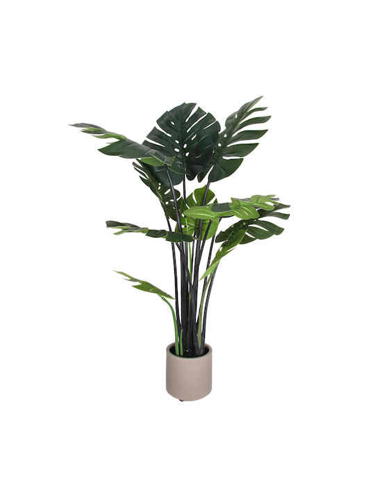 Supergreens Künstliche Monstera Pflanze Leaforia Grüne 120 cm