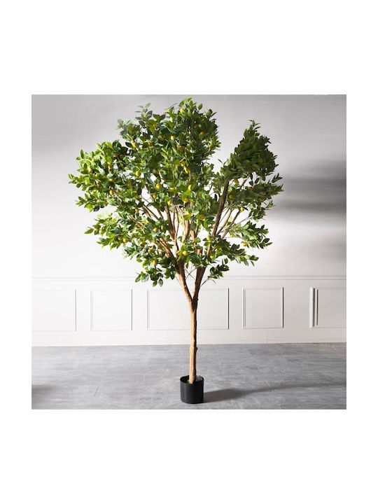 Supergreens Künstlicher Zitronenbaum ''natural'' Gelbe 280 cm