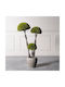 Supergreens UV Copac Artificial Bonsai Moss „Ciupercă” Triplu Verde 120 cm