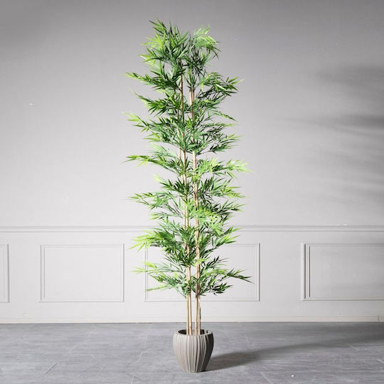 Supergreens UV Изкуствено Дърво Бамбук "Lucky" Зелено 250 См