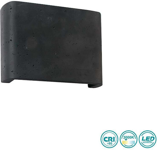 Viokef Adalin Осветително тяло За стена Черен 16x160см.