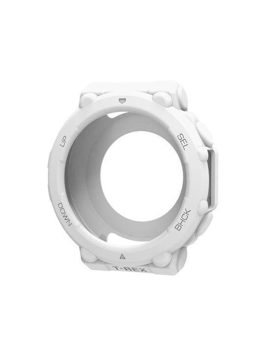 Θήκη Σιλικόνης σε Λευκό χρώμα για Amazfit T-Rex 2
