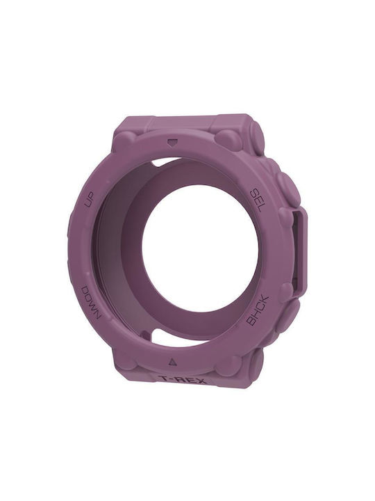 Θήκη Σιλικόνης σε Μωβ χρώμα για Amazfit T-Rex 2