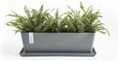 Ecopots Bruges Ζαρντινιέρα Μπλε-γκρι