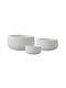 Supergreens Pot Ceramic White 50x50x25cm.
