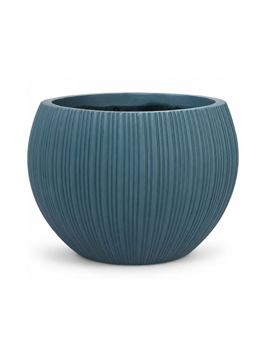 Supergreens Ghiveci Ceramică Blue-green 48x48cm.