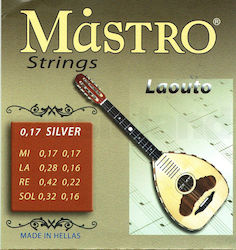 Mastro CL-S17-L Einstellen Laouto-Saiten Versilbert 17 - 32 Zoll Schleifenende Mastro CL-S17-L Einstellen Laouto-Saiten Versilbert 17 - 32 Zoll Schleifenende