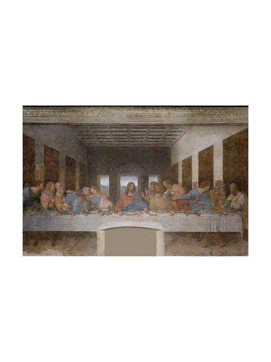 "Cină Secretă" De Leonardo Da Vinci Print Operă De Artă Pânză Întinsă Orizontal 40x60cm