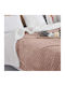 Lucktora Furry Double Bed Blanket 220x240cm Beige