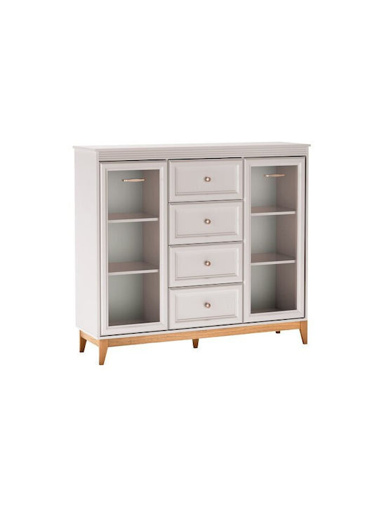 Sideboard Sonfera 106 made of Wood & Metal with...