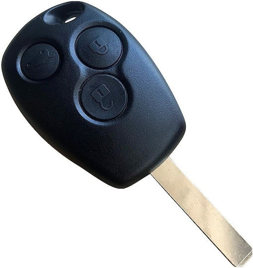 Husă Pentru Chei Auto Compatibilă Renault Clio Megane Laguna Dacia Logan Duster Sandero 3 Butoane Va6