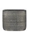 Atmosphera Planter Black 24.5x14x20cm.
