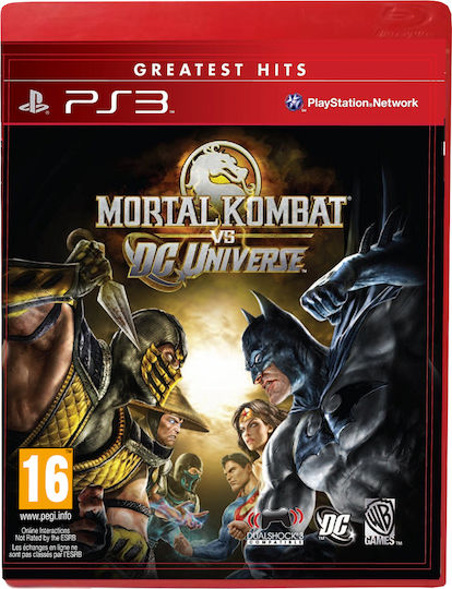 Midway Mortal Kombat Gegenüber Dc Universe Größte Hits Ps3 Spiel