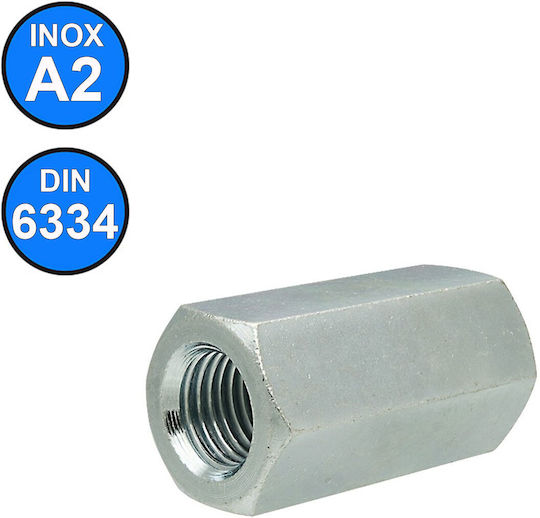 Inox Mare Nuci Conector de conductă DIN 6334