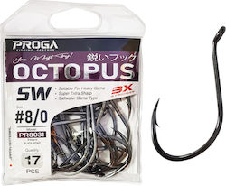 Proga Angelhaken Octopus Bigpack Pr8031 #1/0 50 Einheiten Proga Angelhaken Octopus Bigpack Pr8031 #1/0 50 Einheiten