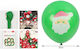 Weihnachten Luftballons Santa Claus 8 Stück Grün 30cm