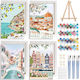 Next Painting Set 30x20cm 4pcs