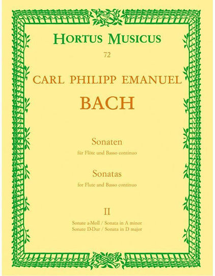 Bach C.p.e Sonates N.2