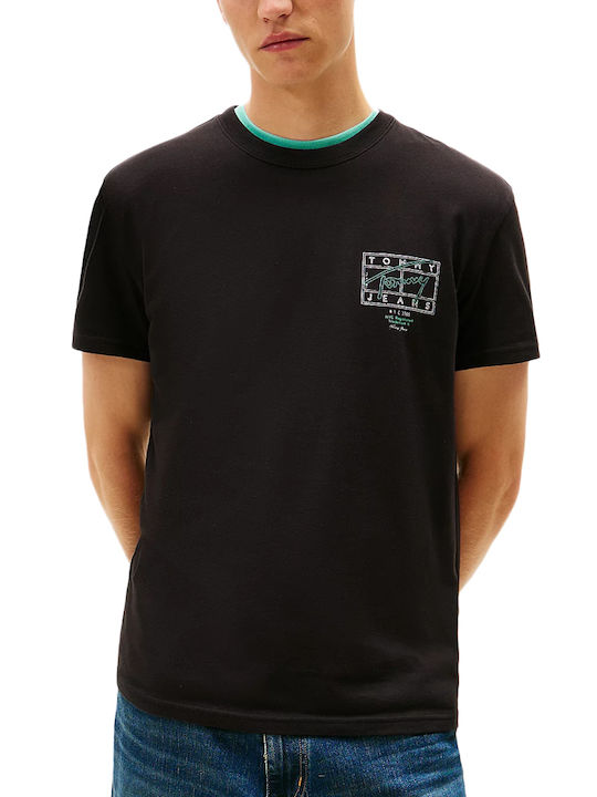 Tommy Hilfiger T-shirt Μαύρη