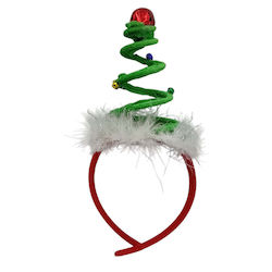 Christmas Headband Decorated Tree 2 Colors 1 Piece