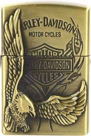 Lighter Flame Windproof with Jet Flame in Gold color