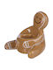 Butlers The translated Liquid template in German language: Weihnachtskerzen & Kerzenständer Kerzenleuchter Braun 6.5cm.