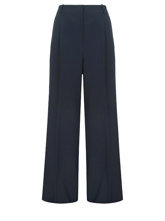 Women's Fabric Trousers Blue