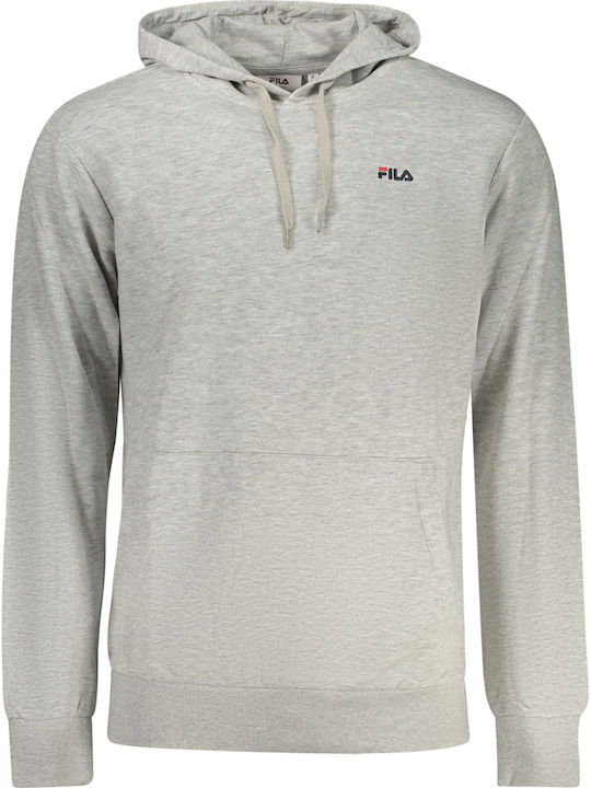 FILA Φούτερ με Κουκούλα Gray