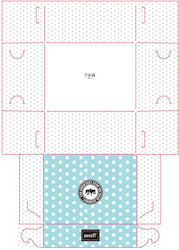 Starfoods Disposable Pastry Shop Box 25x25x8cm 5pcs