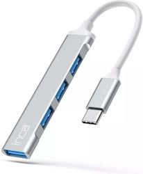 Inca USB-Hub 4 Anschlüsse (USB-A) IUSB-04TX Inca USB-Hub 4 Anschlüsse (USB-A) IUSB-04TX