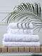 Bath Towel 70x140cm White Weight 600gr/m²
