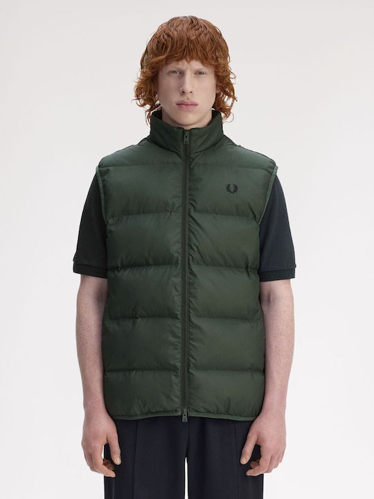 Fred Perry Амaнико Яке Puffer Водоустойчиво Зелено