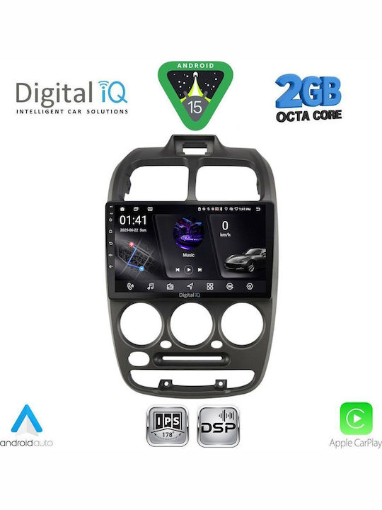 Digital IQ Car Audio System for Hyundai Accent 1999-2004 (Bluetooth/USB/WiFi/GPS/Apple-Carplay/Android-Auto) with Touch Screen 9"