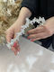 Lilac Beautiful Bridal Tiara Platinum Plated Genuine Zircon Of Exceptional Clarity