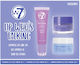 W7 Cosmetics Lip Who’s Talking Blueberry Σετ Περιποίησης για Ενυδάτωση 3τμχ